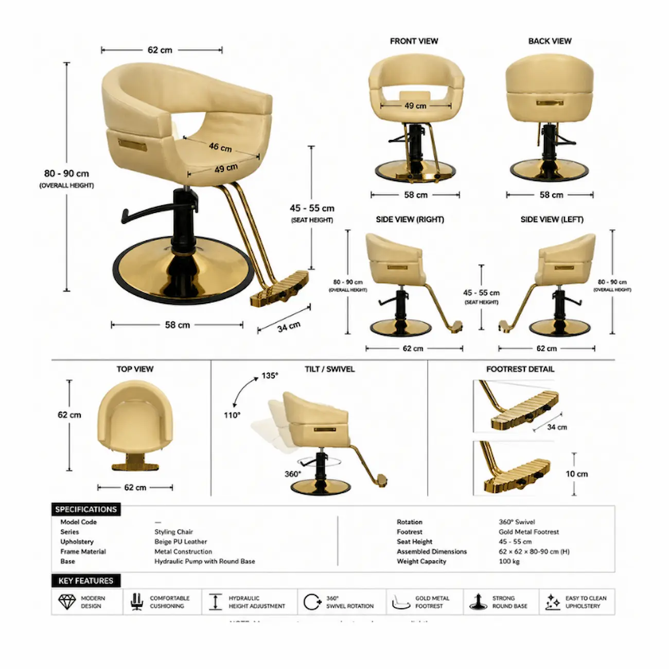 #1067BG Styling Chair - Image 6