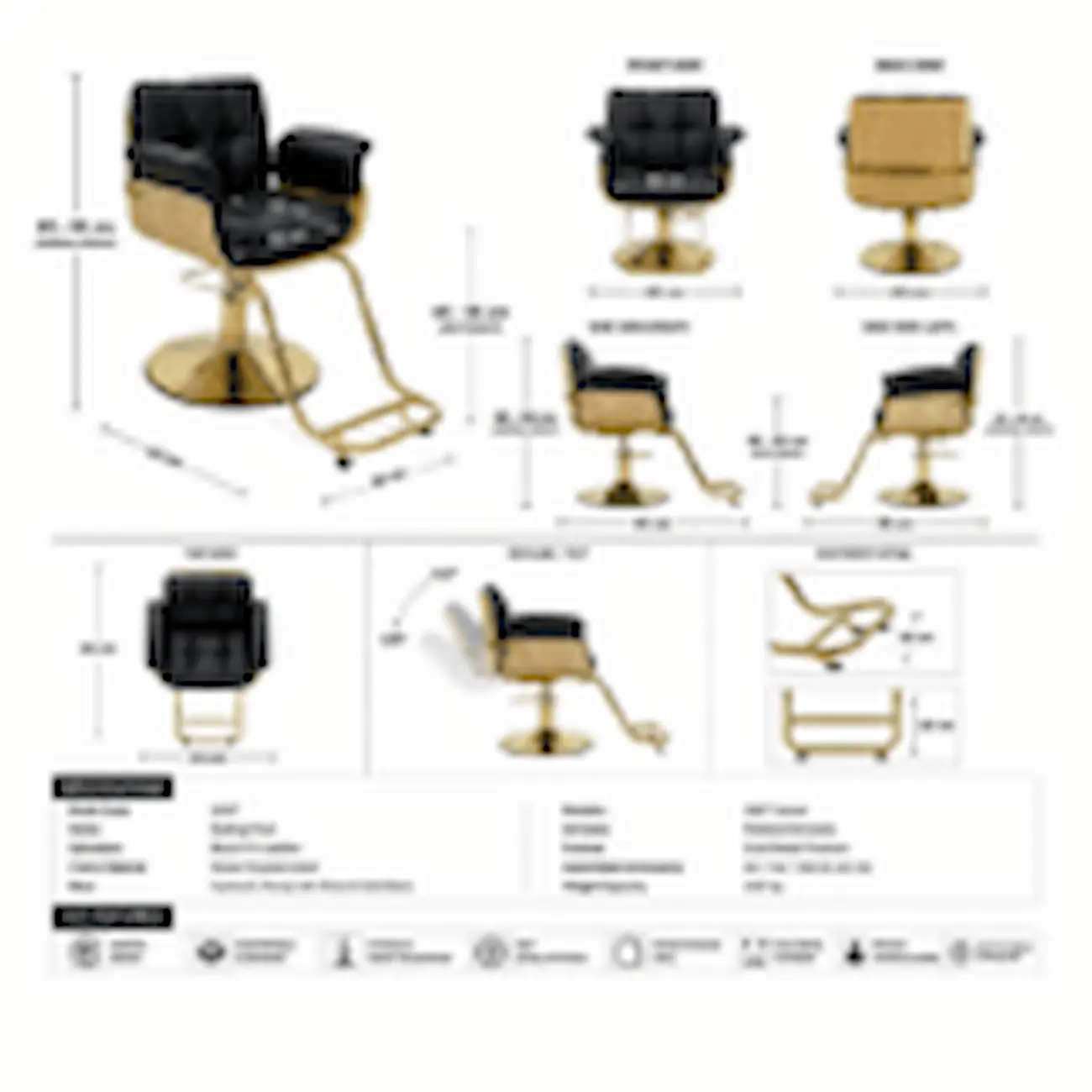 #FC999 Styling Chair - Image 6