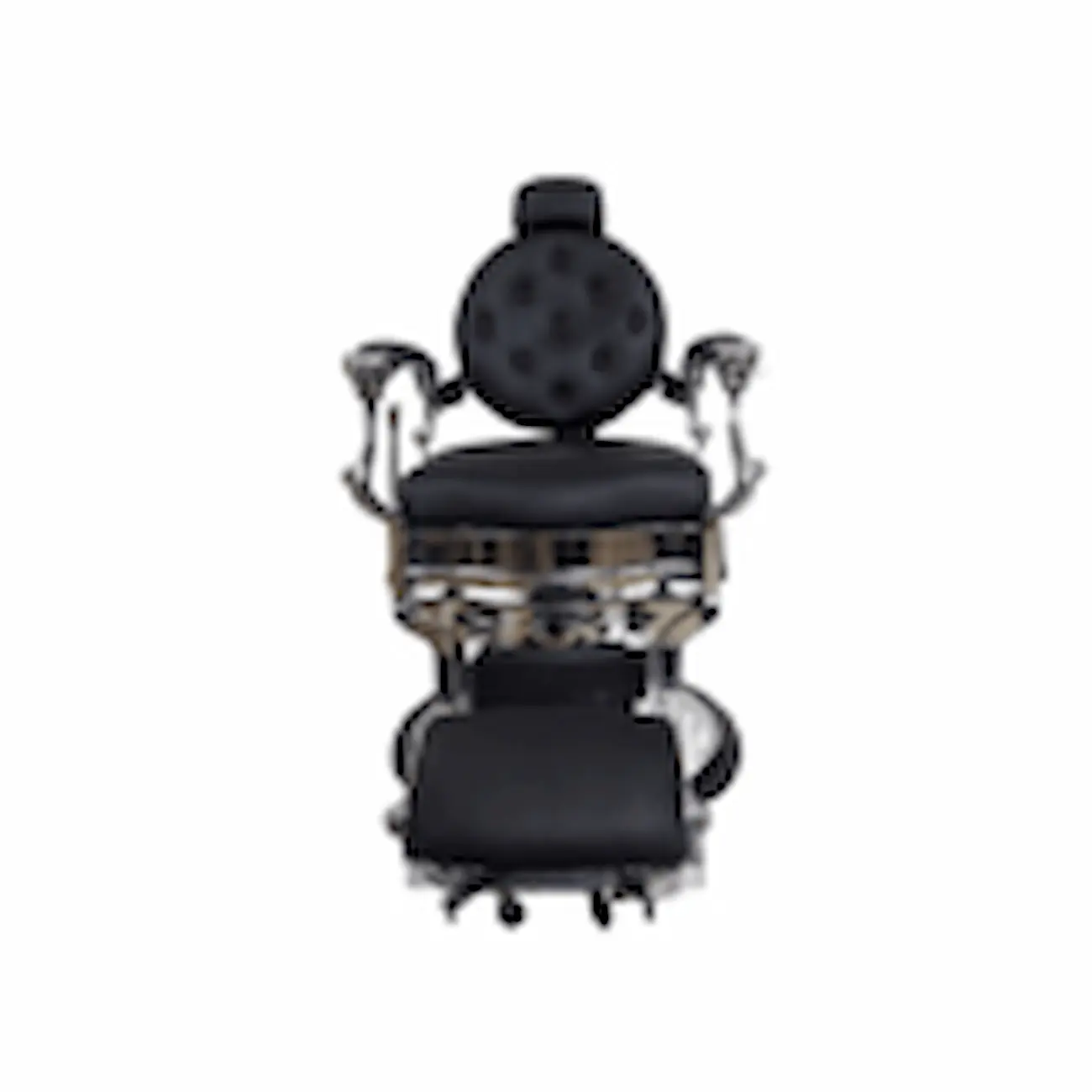 #8827 Gunmetal Retro Barber Chair - Image 2