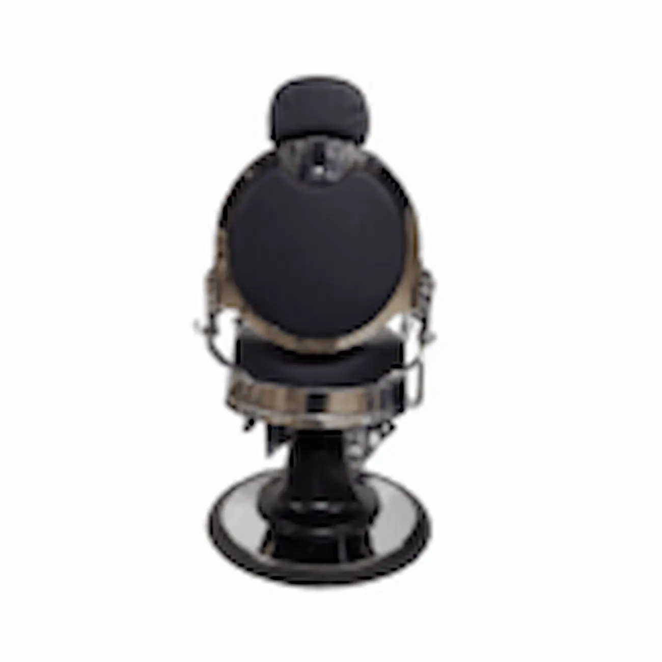 #8827 Gunmetal Retro Barber Chair - Image 3