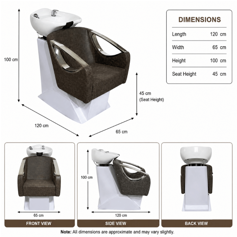 #2018-X Professional Shampoo Basin Chair - Image 4