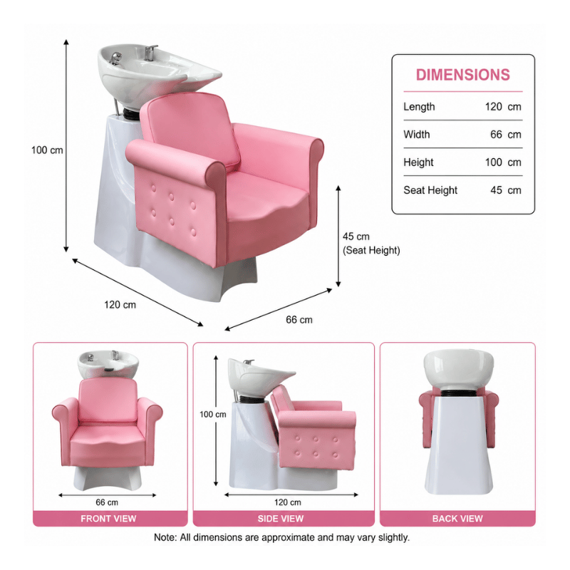 #BX-667 Professional Shampoo Basin Chair - Image 4