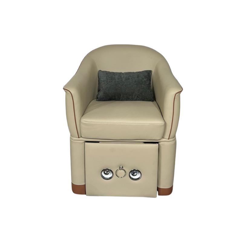 #PED005- Beige Pedicure Spa Chair - Image 3