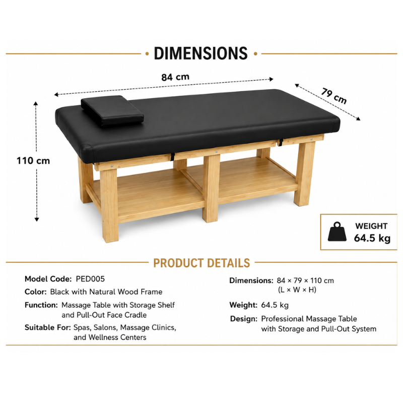 #WMB001 - Professional Spa & Treatment Bed - Image 7