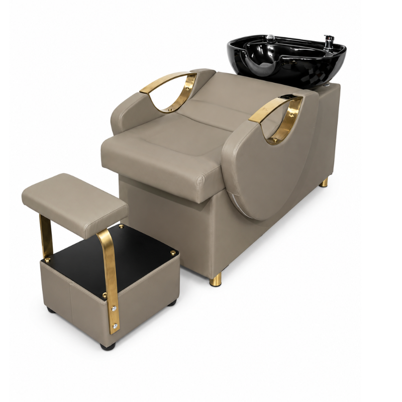 #YR240 - Beige Luxury Shampoo Bed - Image 2
